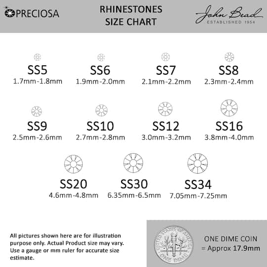 Preciosa MAXIMA SS9 Flatback Czech Crystals